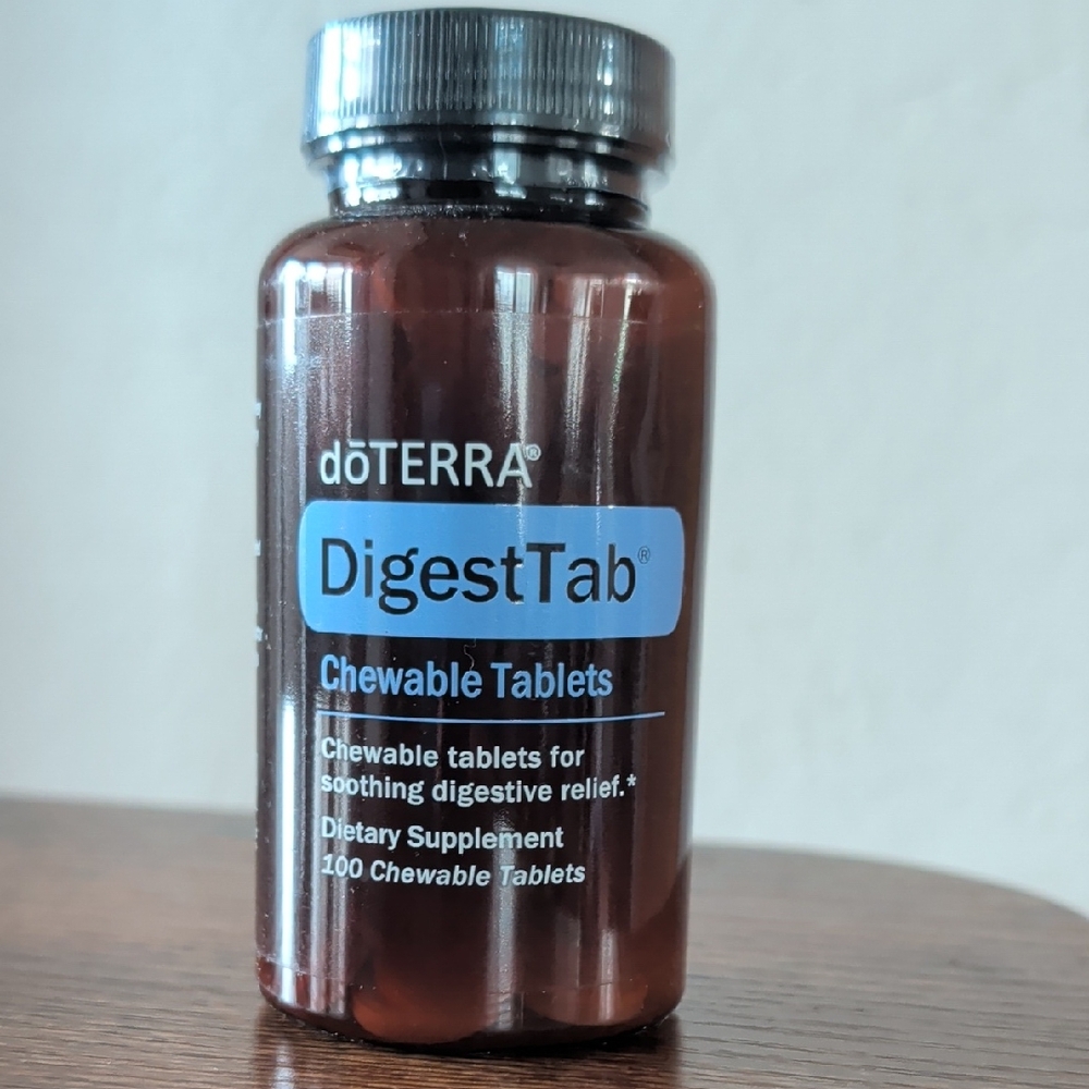 doTERRA DigestTab Chewable Tablets - DigestZen Digestive Supplement